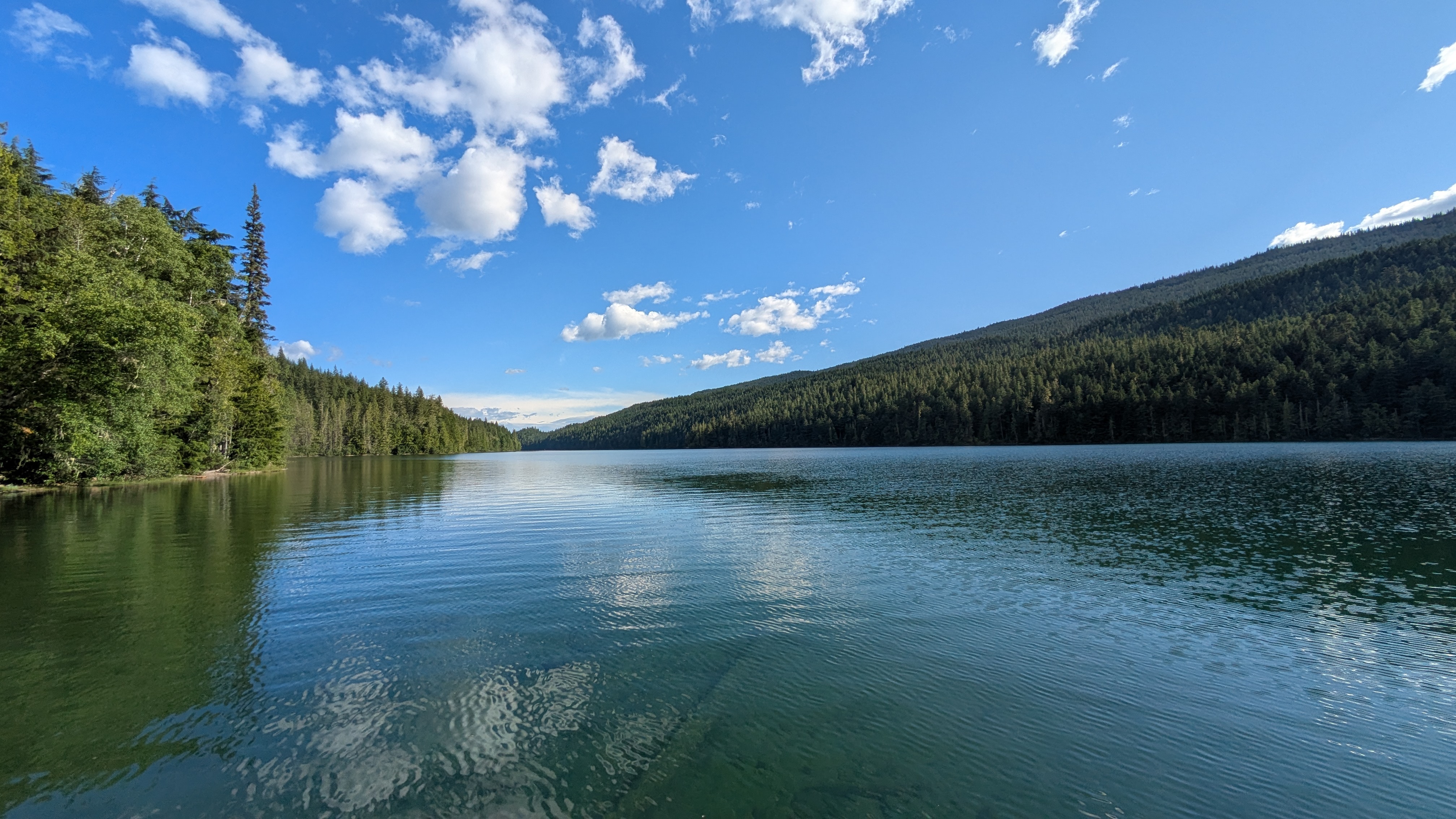 Pristine mountain lake
